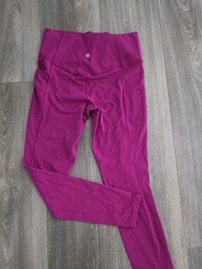 Athleta Hot Pink High-Waist Performance Leggings